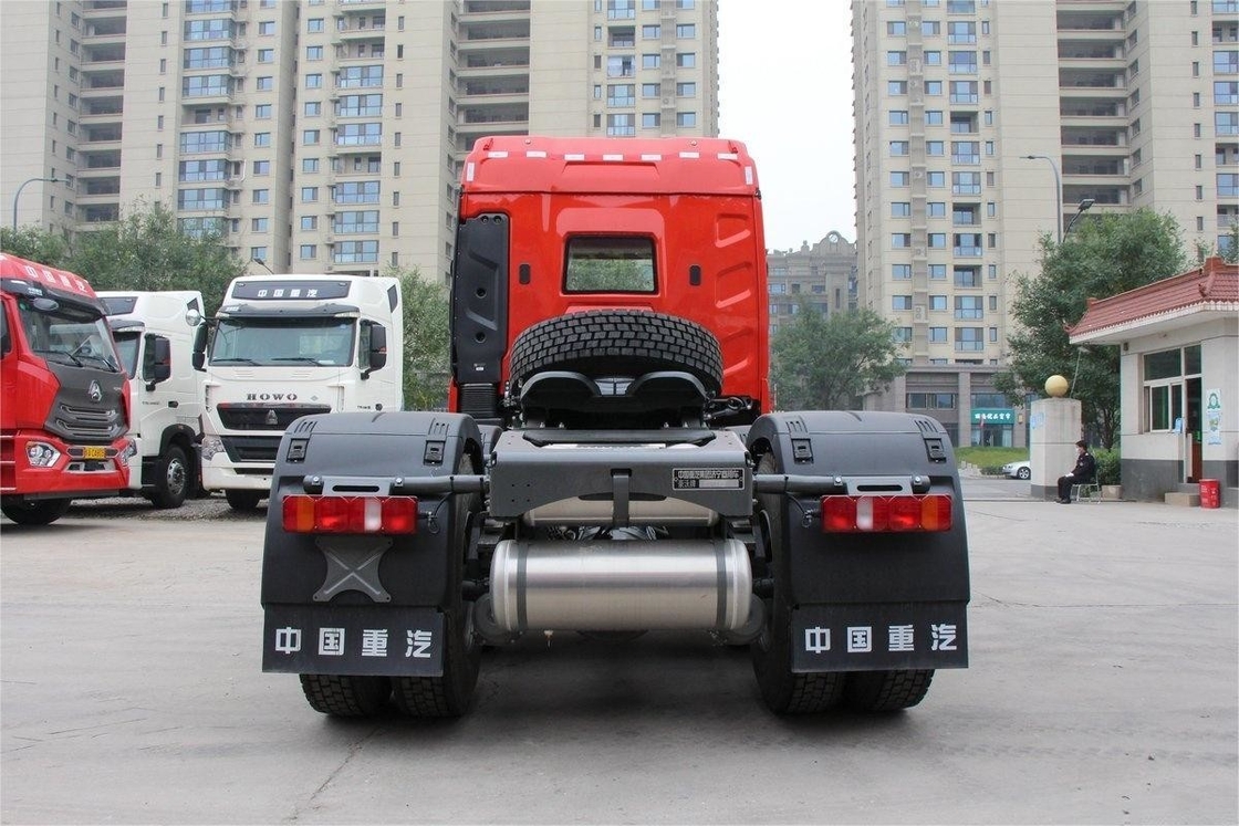HOWO 맥스 무거운 트럭 480HP 높은 지붕 6X4 디젤 수동 12단 국가 VI 트랙터