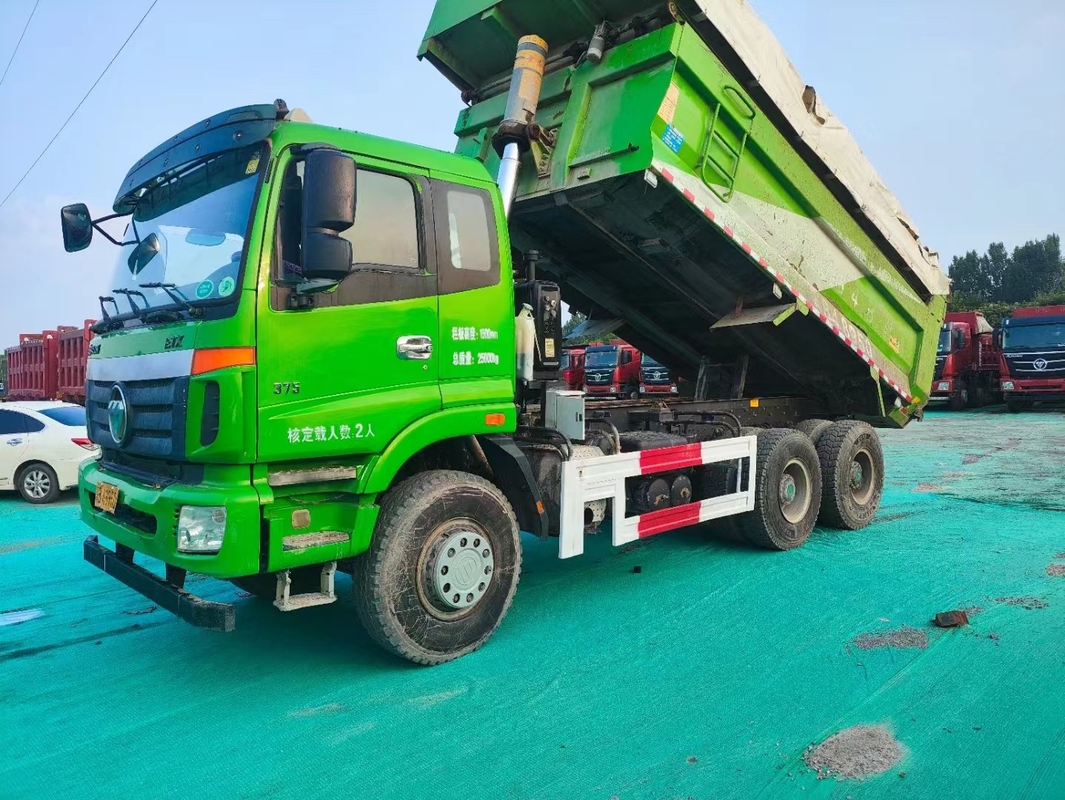 6*4 덤프트럭 중고용 포톤 ETX 티퍼 2018년 웨이차이 375hp U형 버킷