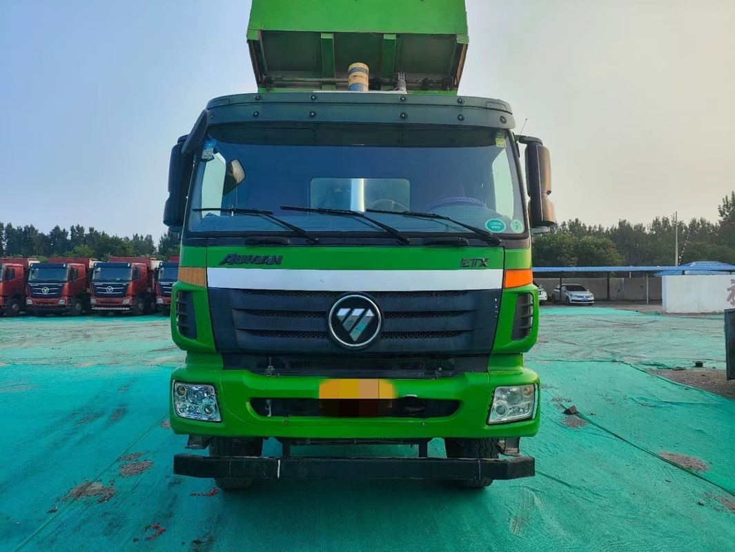 6*4 덤프트럭 중고용 포톤 ETX 티퍼 2018년 웨이차이 375hp U형 버킷