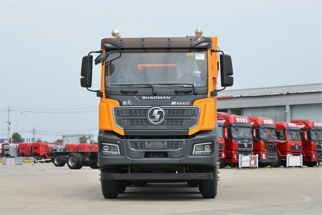 표준 도시 건설 버전 400HP 8X4 6.8m Shacman 덤프 트럭