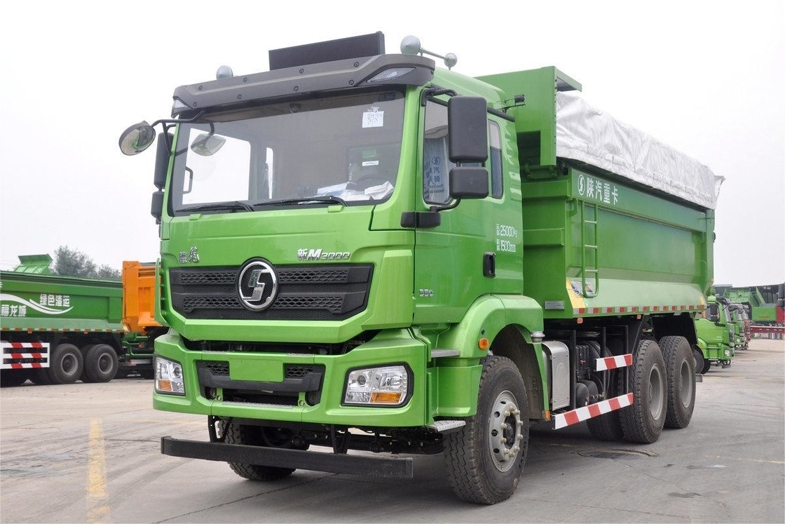 샤크맨 덤프 트럭 웨이차이 내셔널 5 6x4 350HP 5.6m 6 실린더 10 기어 U-박스