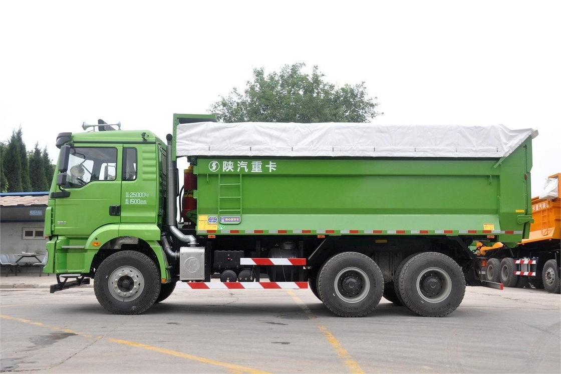 샤크맨 덤프 트럭 웨이차이 내셔널 5 6x4 350HP 5.6m 6 실린더 10 기어 U-박스