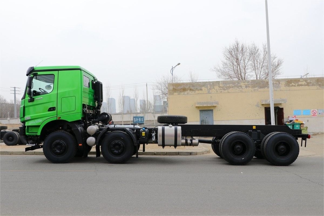 430HP 8X4 6.5m 에어백 충격 흡수 좌석 U 모양 화물 상자 Beiben 덤프 트럭 차체