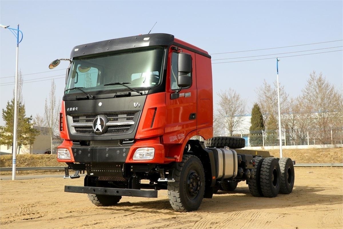 베이벤 중량 트럭 550 hp 6X4 다중 환경 친화적 톱 커버 6m 덤프 트럭 차시