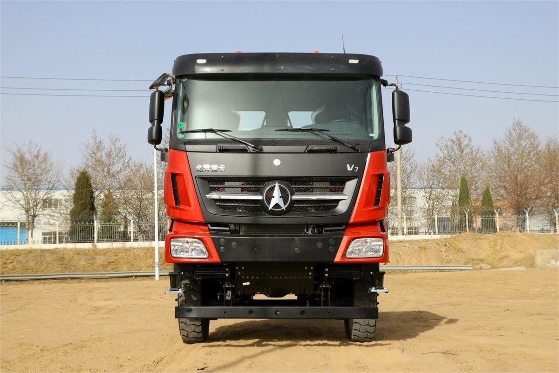 베이벤 중량 트럭 550 hp 6X4 다중 환경 친화적 톱 커버 6m 덤프 트럭 차시