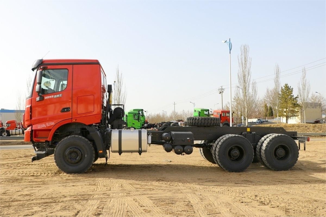 베이벤 중량 트럭 550 hp 6X4 다중 환경 친화적 톱 커버 6m 덤프 트럭 차시