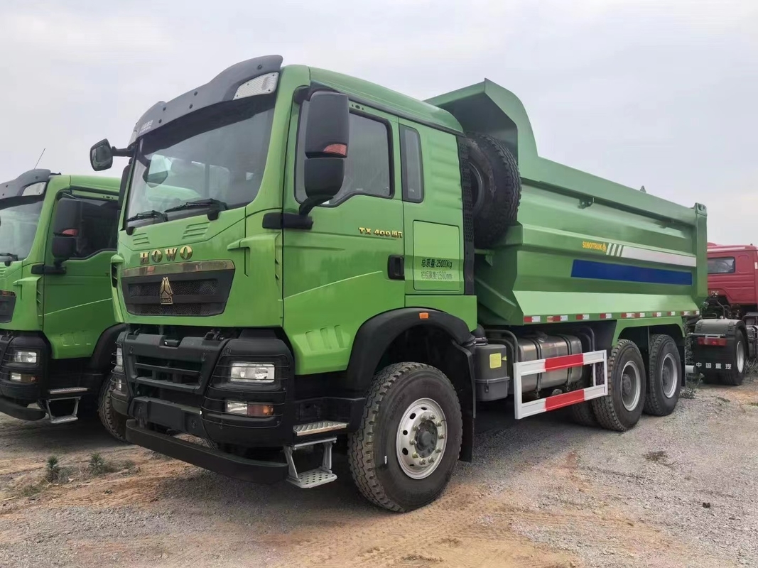 덤프트럭 시노 400 hp 새 6*4 드라이브 모드 40 타이어 Howo TX 티퍼