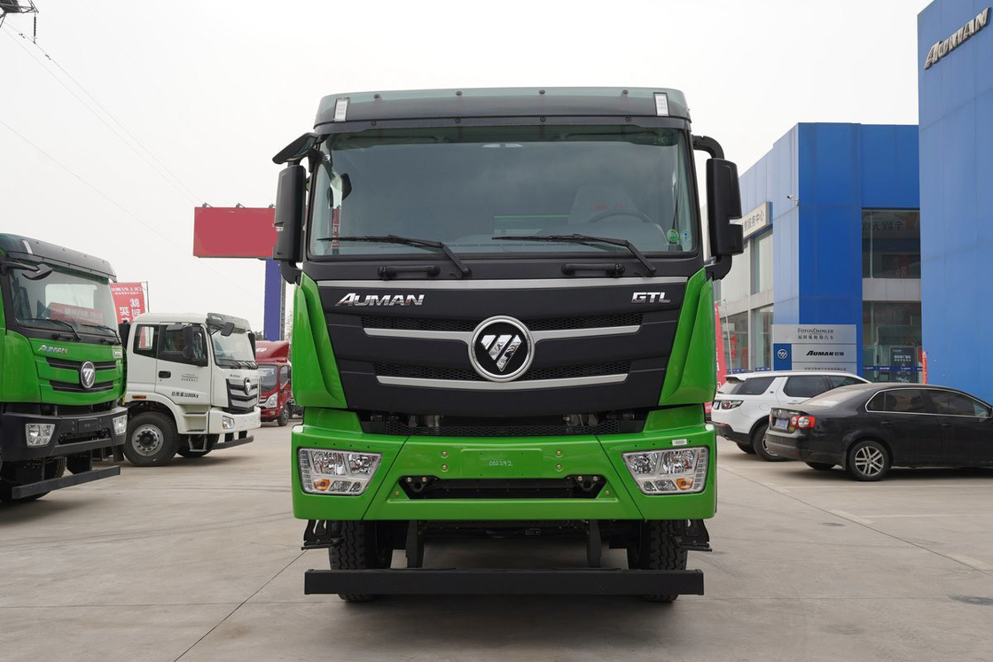 포톤 오만 GTL 덤프 트럭 490HP 8X4 AMT 12단 자동 6.8m 후방 덤프 360도 영상 촬영