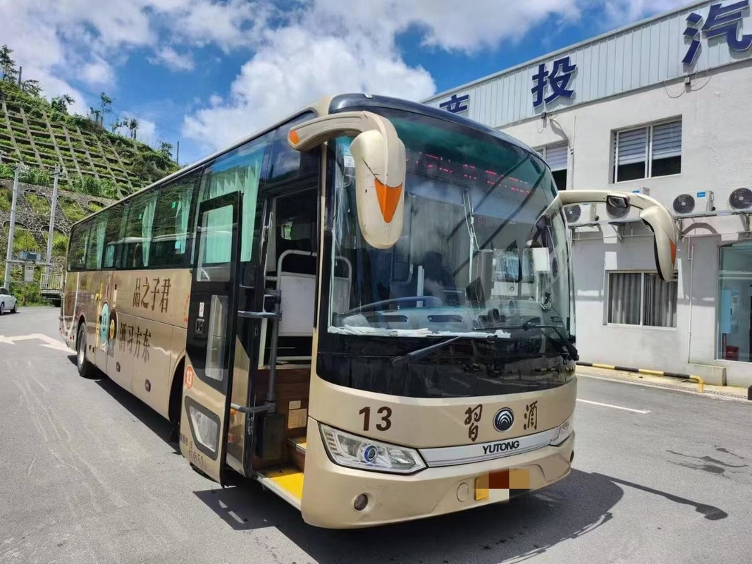 중고용 관광버스 52석 2020년 유동 셔틀버스 ZK6125 샴페인 컬러