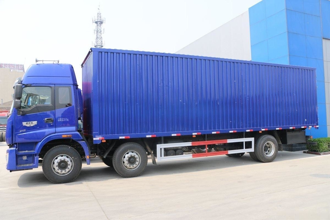 충격 흡수 좌석 포톤 오만 밴 트럭 디젤 245HP 6 실린더 6X2 9.53m 에어컨