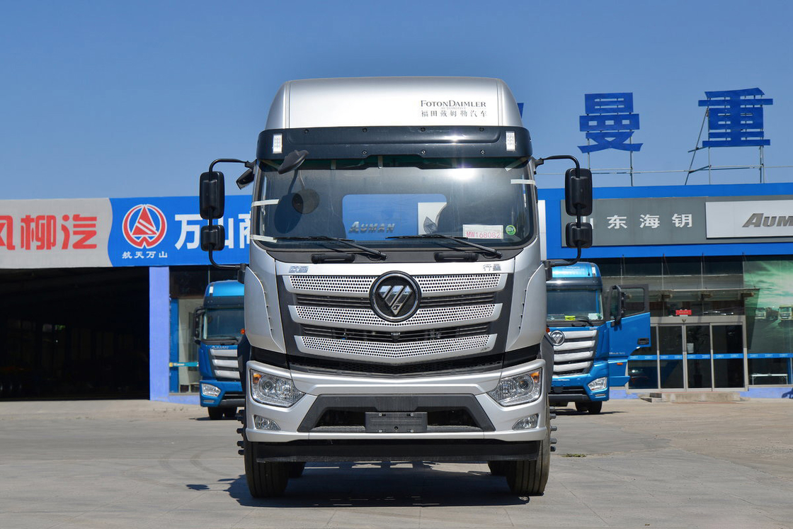 단일 행과 반 좌석 포톤 오만 트럭 높은 지붕 디젤 245HP 6X2 8.6m 트럭 차체