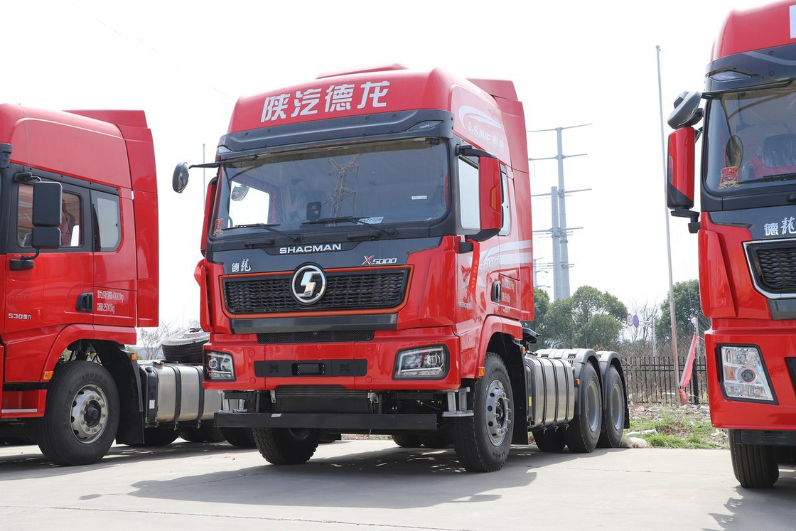 샤크만 트랙터 트럭 높은 지붕 흐름 판 디젤 12 속도 650hp 6x4 X5000 모델