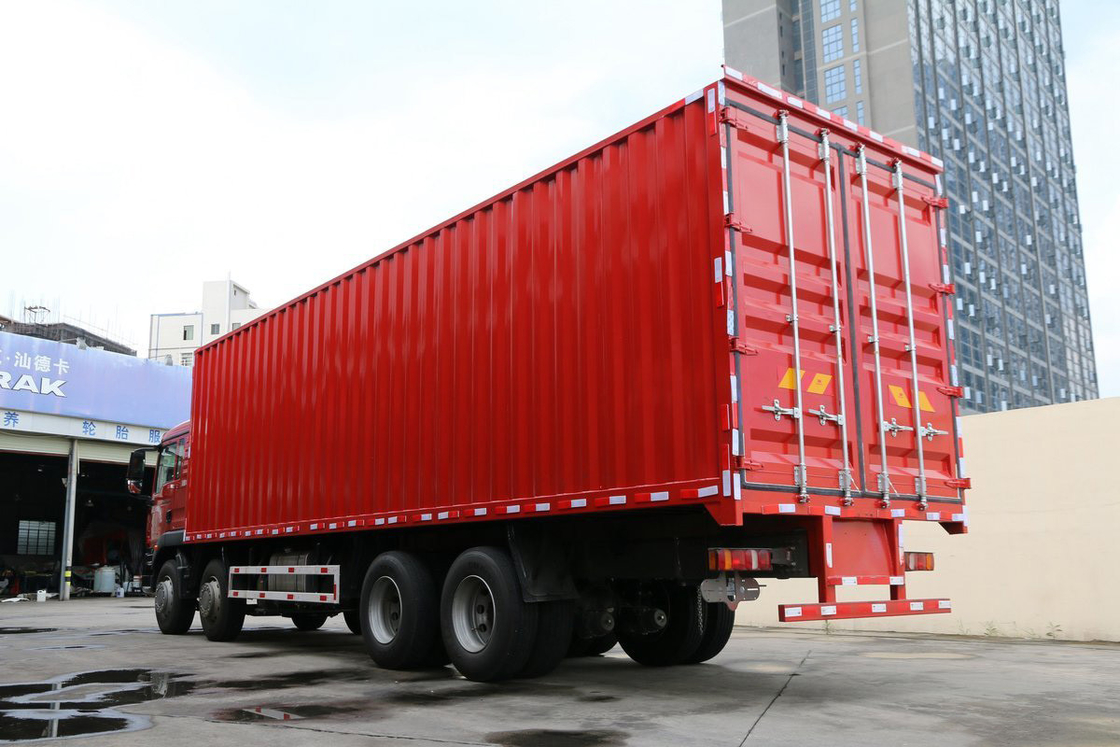에어컨 디플렉터 듀얼 후방 축 C5H 모델 디젤 310HP 8*4 9.52M SITRAK 밴 트럭