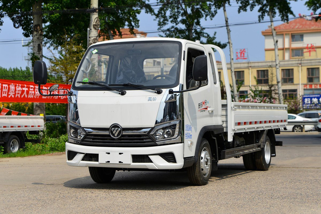 포톤 아우만 라이트 트럭 2.0L 127HP CNG 3.94m 유로 6 5 기어 싱글 라인 좌석 뒷문 화물 상자