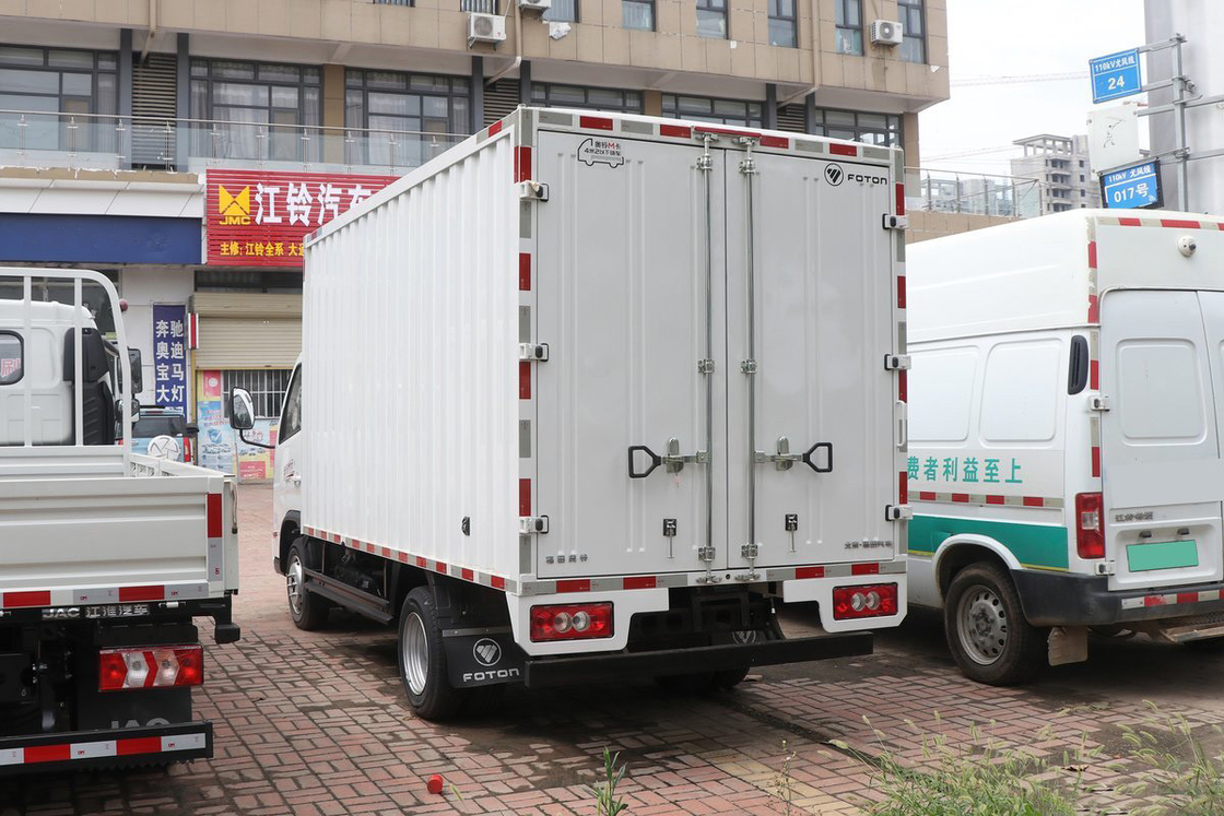 좋은 에어컨 디플렉터 싱글 라인 좌석 2.0L 가솔린 144HP 4.17m 포튼 밴 트럭