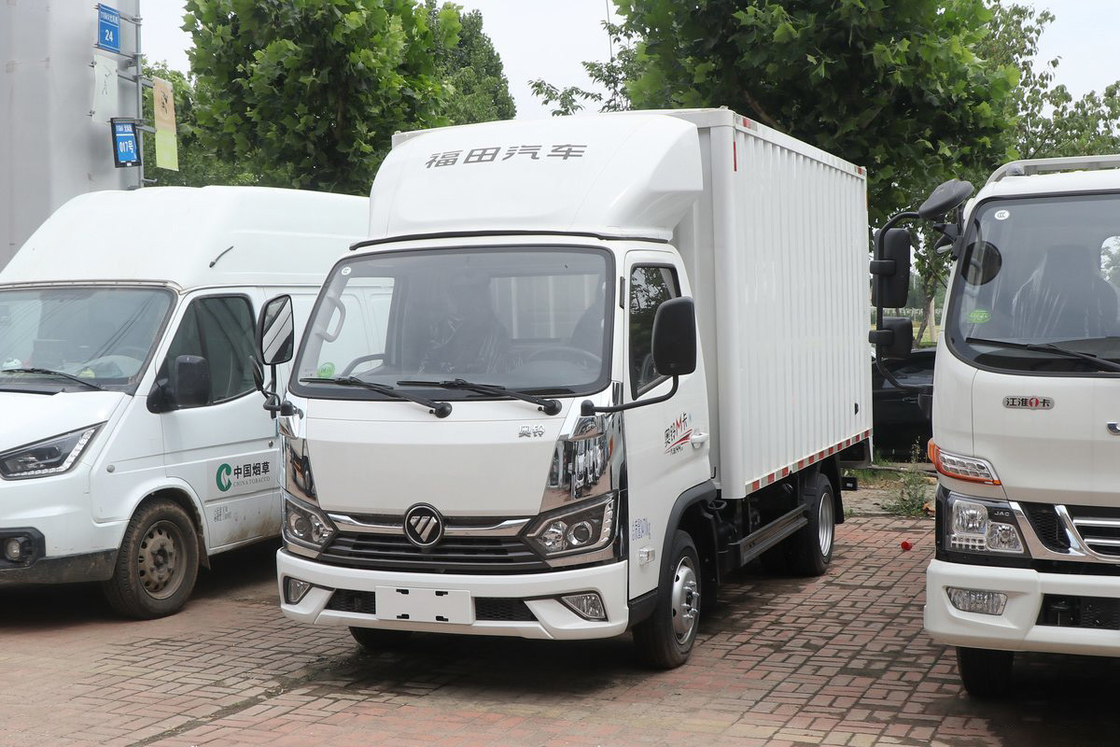 좋은 에어컨 디플렉터 싱글 라인 좌석 2.0L 가솔린 144HP 4.17m 포튼 밴 트럭