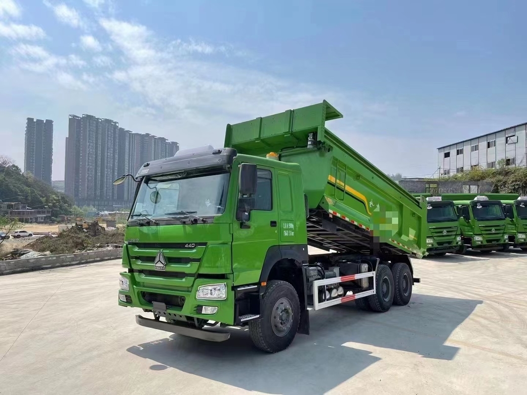 호우 6*4 덤프 트럭 10 타이어 팅퍼 트럭 브랜드 뉴맨 엔진 440hp 강화 버전