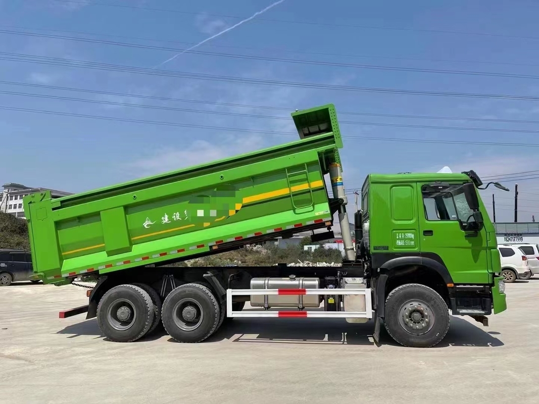 호우 6*4 덤프 트럭 10 타이어 팅퍼 트럭 브랜드 뉴맨 엔진 440hp 강화 버전