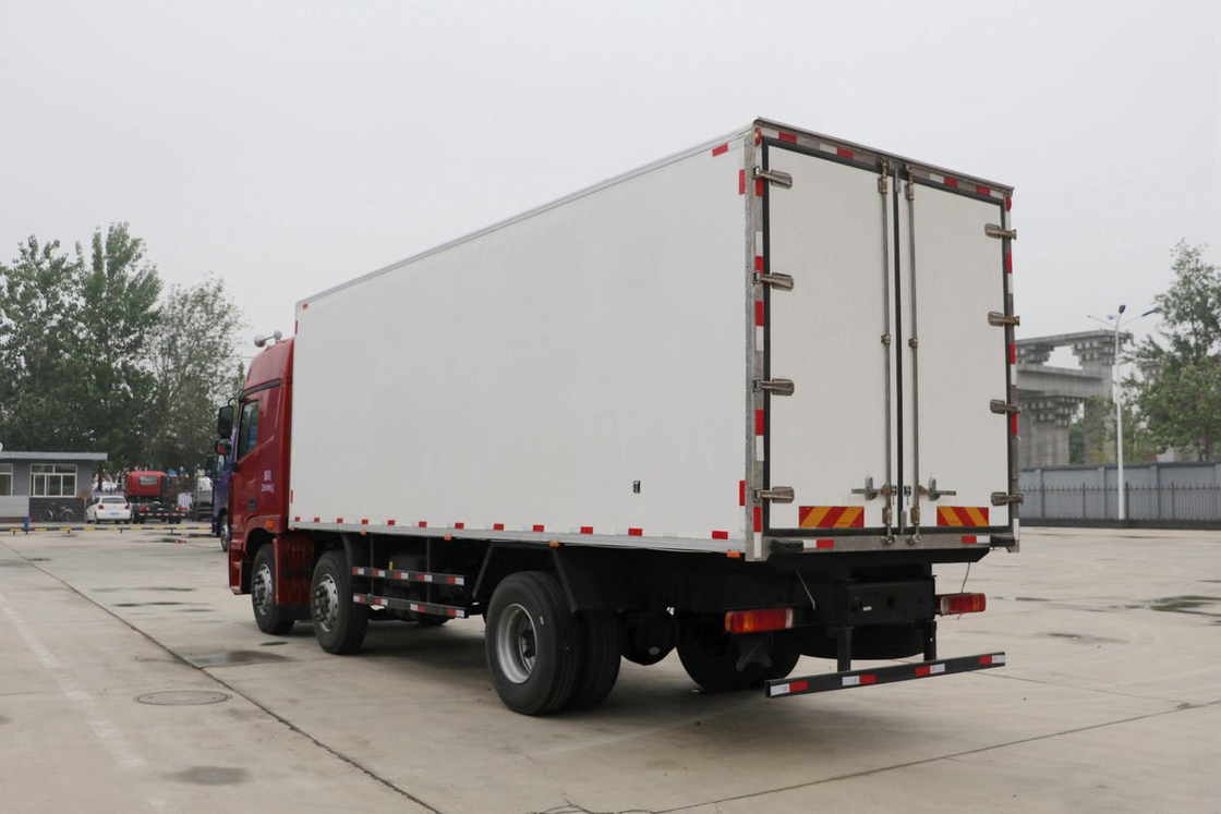 포튼 GTL 중량 트럭 높은 지붕 에어컨 반 줄 좌석 280 Hp 6X2 9.45m 아우만 BJ5259 냉장 트럭