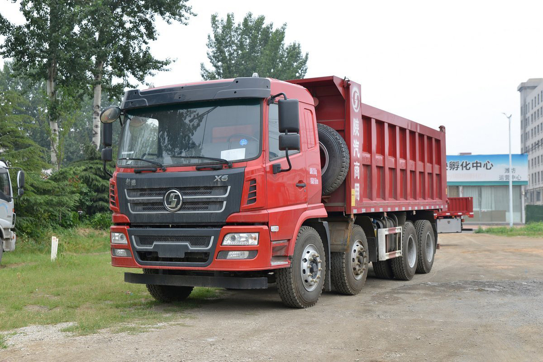 SX3315?? 시 덤프트럭 Xuande X6 10속 270마력 8X4 6.8미터 후면 플립업 덤프트럭