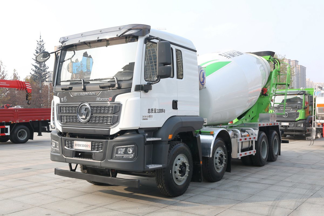 델롱 자동차 중량 트럭 델롱 M3000s 350HP 8X4 7.89m3?? 시 콘크리트 믹서 트럭