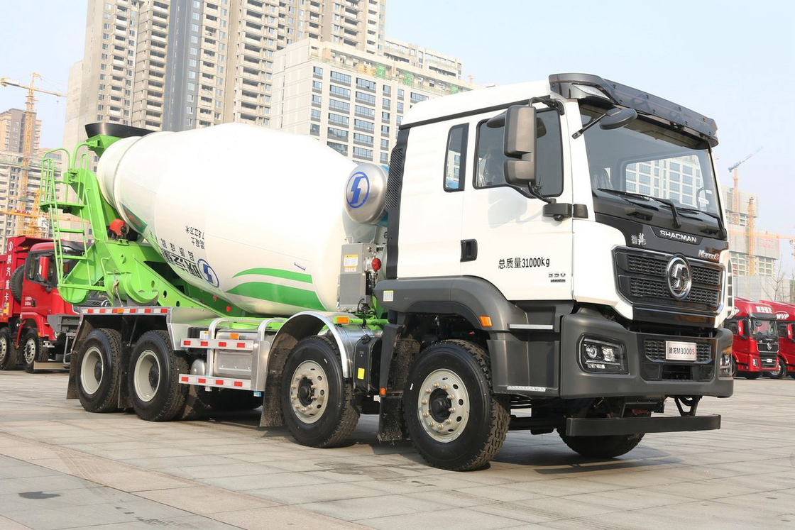 델롱 자동차 중량 트럭 델롱 M3000s 350HP 8X4 7.89m3?? 시 콘크리트 믹서 트럭