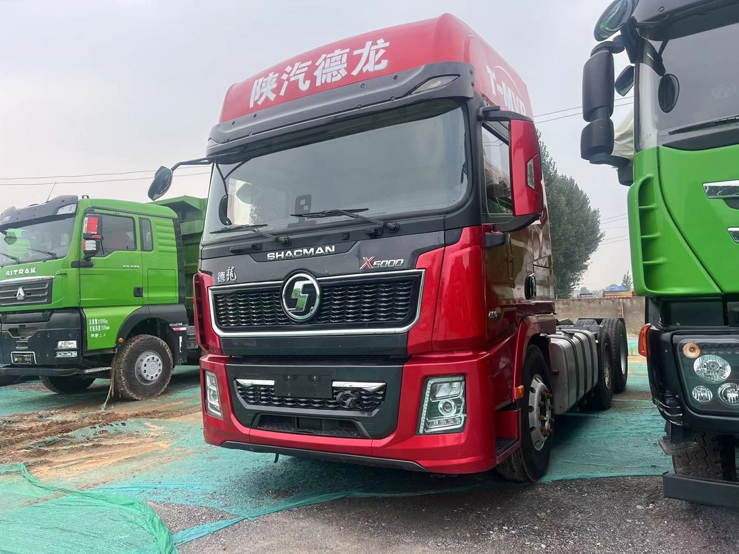 트랙터 트럭 머리 높은 지붕 X5000 샤크만 말 450hp 디젤 엔진 높은 원본 10 바퀴