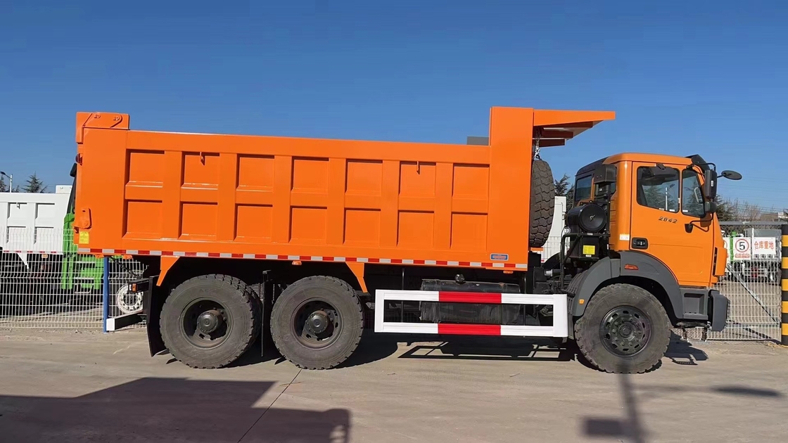6*4 덤프 트럭 티퍼 새 Beiben NG80 20-40 톤 웨이차이 420hp 유로 3 배기가스