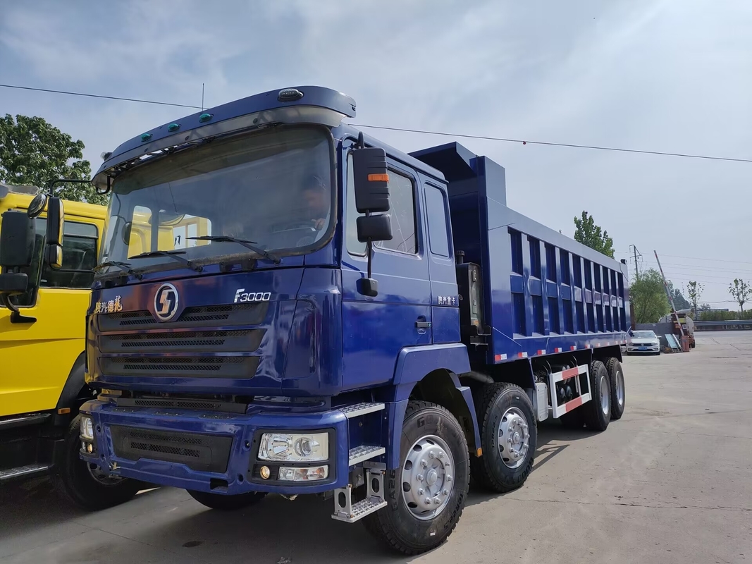 중량 덤프 트럭 샤크만 F3000 30톤 50톤 웨이차이 380hp 중고용