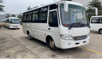 오른쪽 운전 21 좌석 차나 코스터 버스 유로 3 디젤 엔진 3000cc 용량 NEW