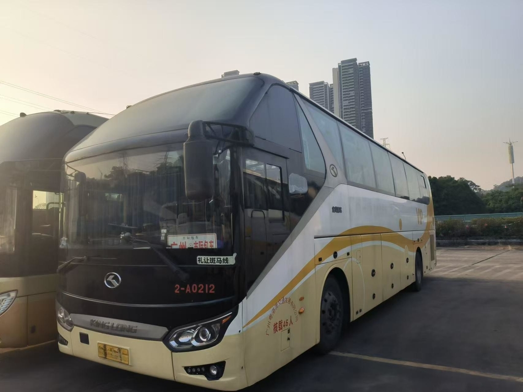 사용 된 코치 버스 판매 46 좌석 VIP 장거리 승객 운송 2 문 디젤 330hp