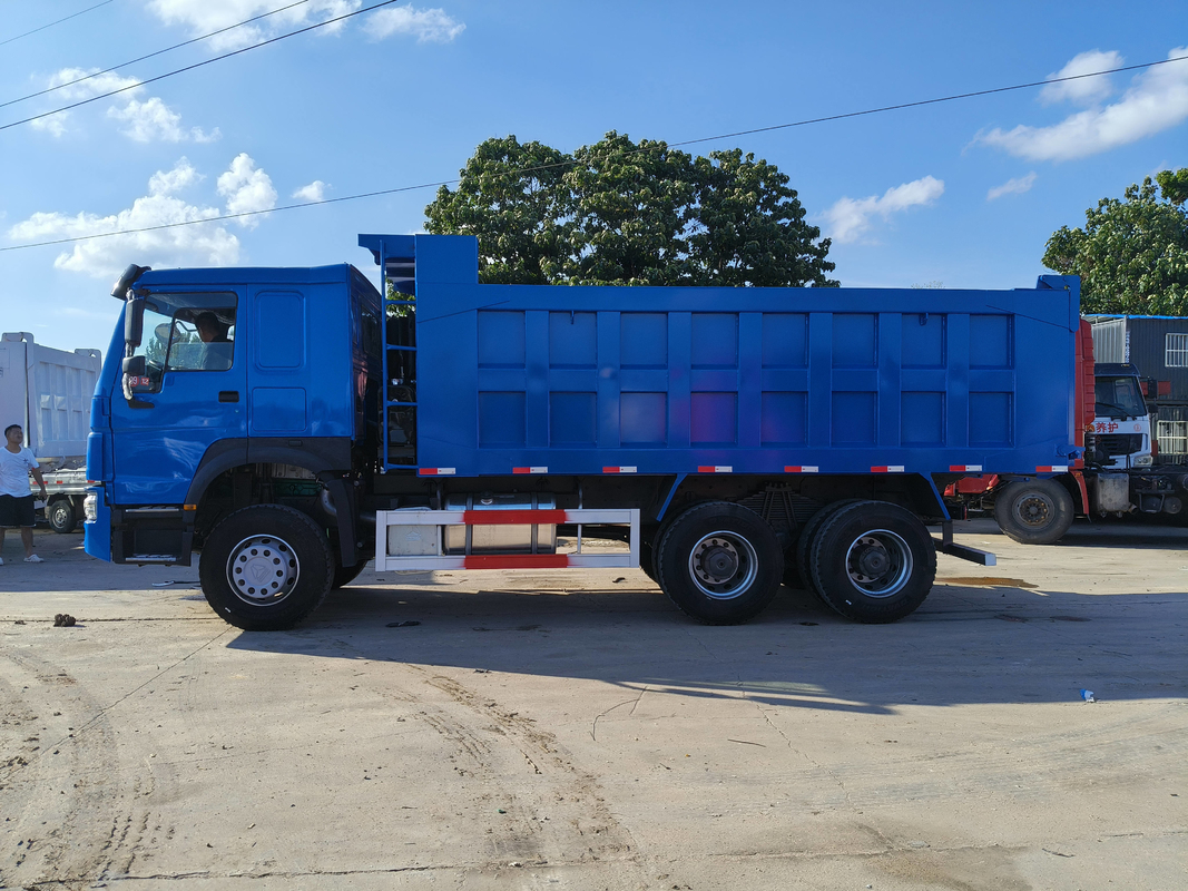 덤퍼 트럭 티퍼 420HP 시노트럭 호우 6*4 드라이브 모드 잎 봄 모래 운송 LHD