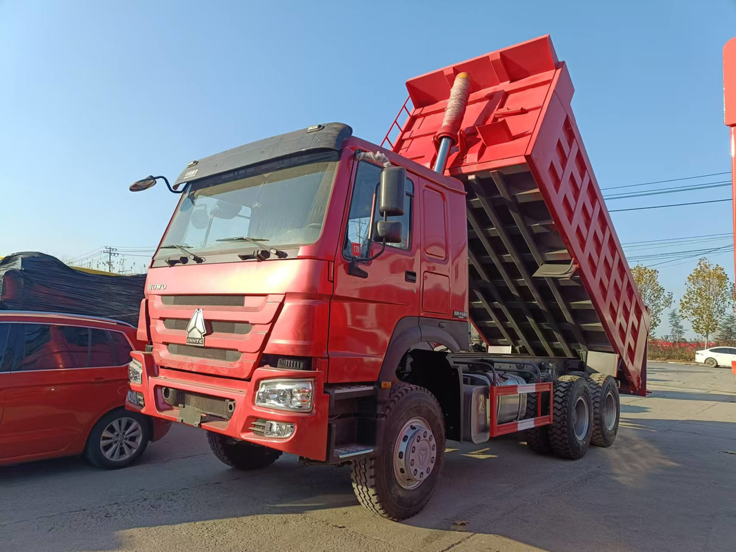 30톤 덤퍼 트럭 2024년 새 템퍼 371hp 기계 펌프 중량 작업