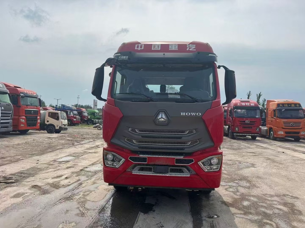 호한 트럭 헤드 유로 5 배출량 높은 지붕 객실 460hp 새 상태 2021 호한 N7W 잎 봄