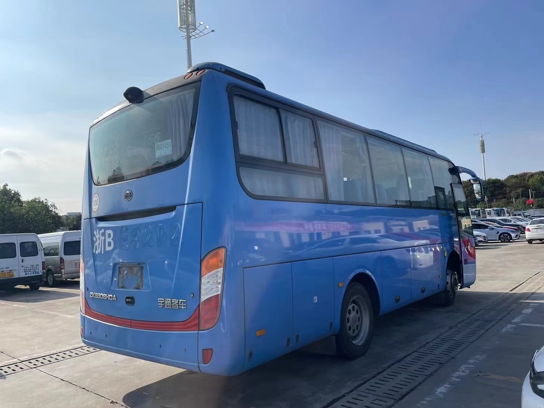 중고용 미니 버스 판매 40 좌석 8 미터 통근 버스 유동 ZK6808 가나에서 왼손 운전 사용