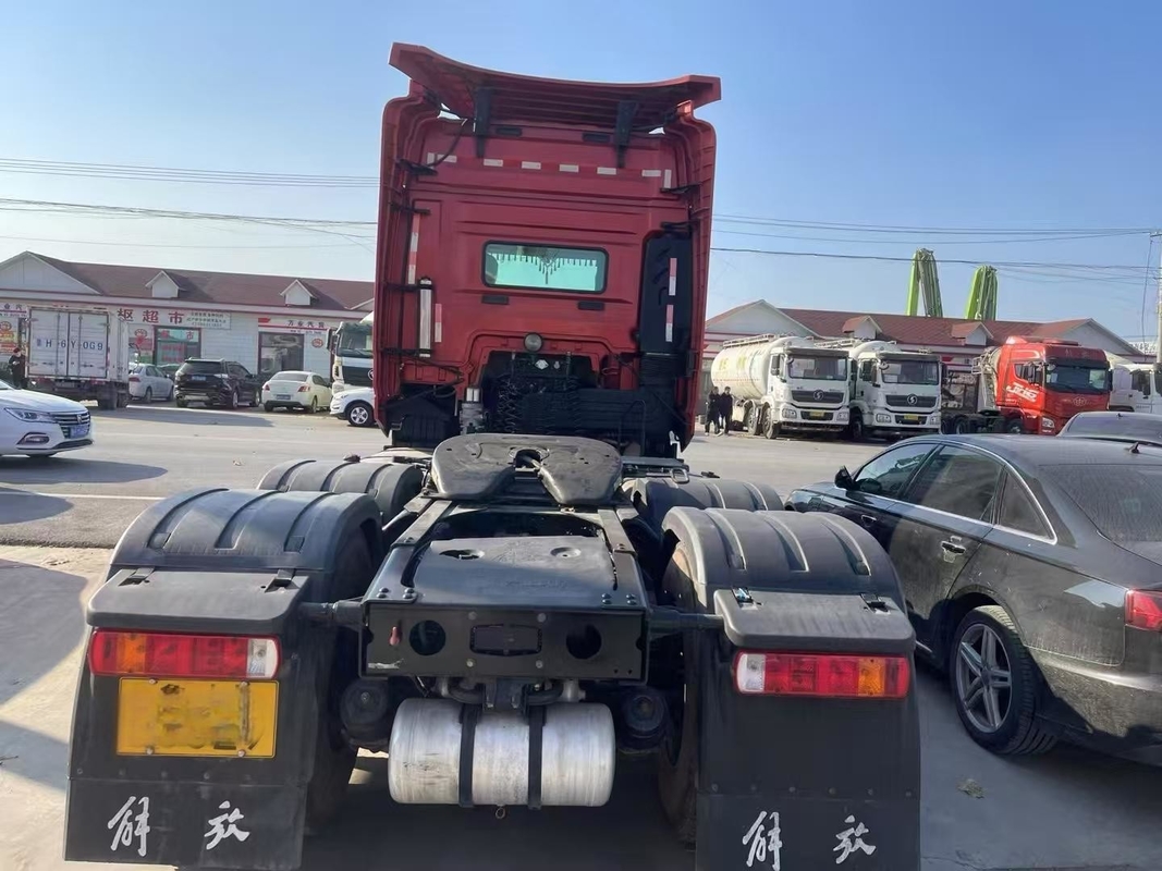 사용 된 헤드 트럭 ABS Jiefang 트랙터 헤드 JH6 2021 년 6 * 4 드라이브 모드 AT Weichai550hp
