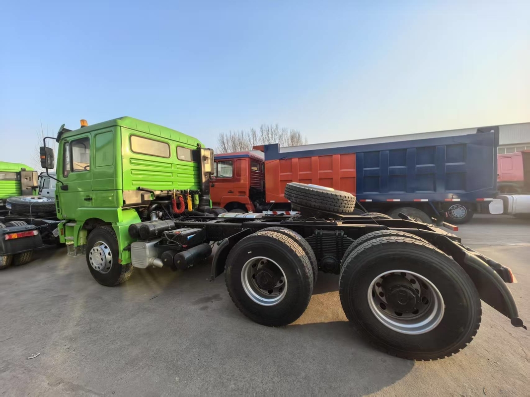 중고용 트랙터 헤드 트레일러 트럭 샤크만 F3000 강력한 트럭 380hp 6*4 드라이브 모드 10 타이어 나쁜 도로 실행