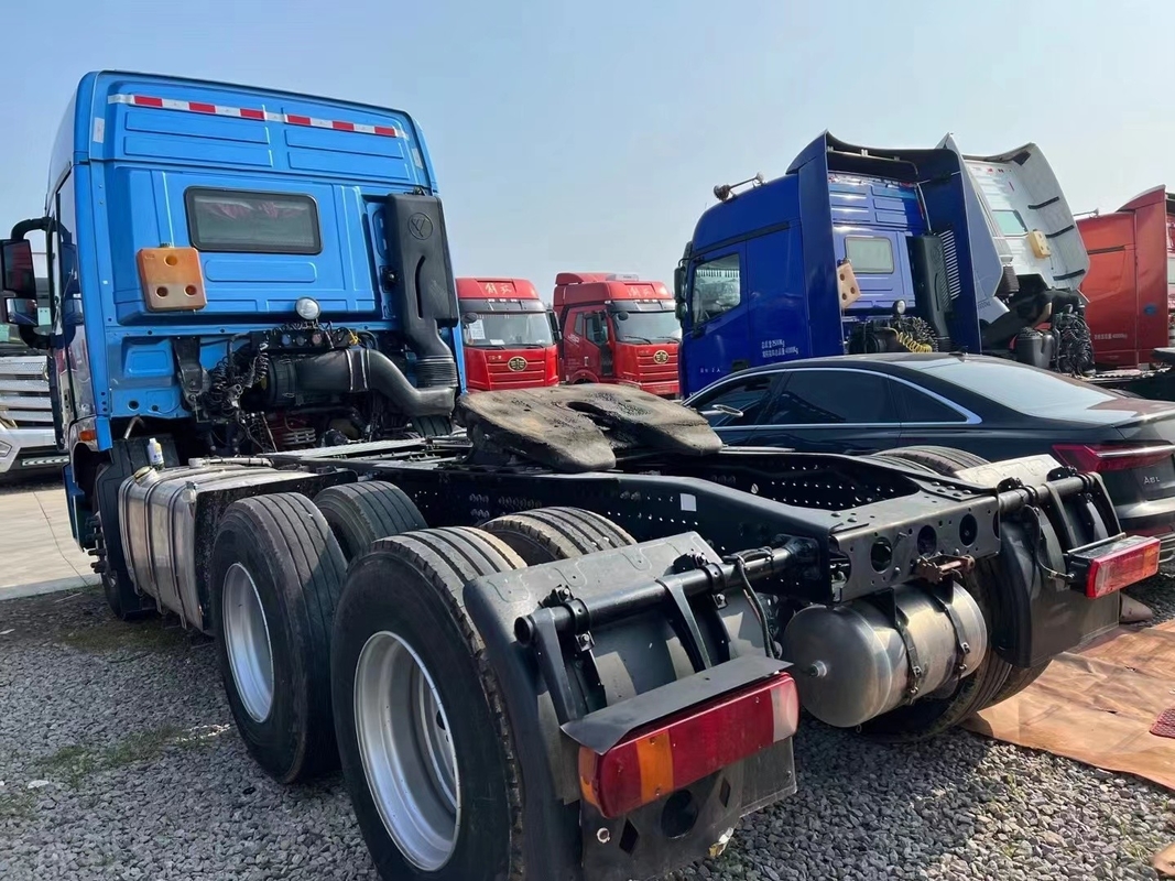 사용 된 트랙터 헤드 판매 2021 년 사용 된 반 트럭 포튼 GTL 430hp 잎 봄 장거리 운송