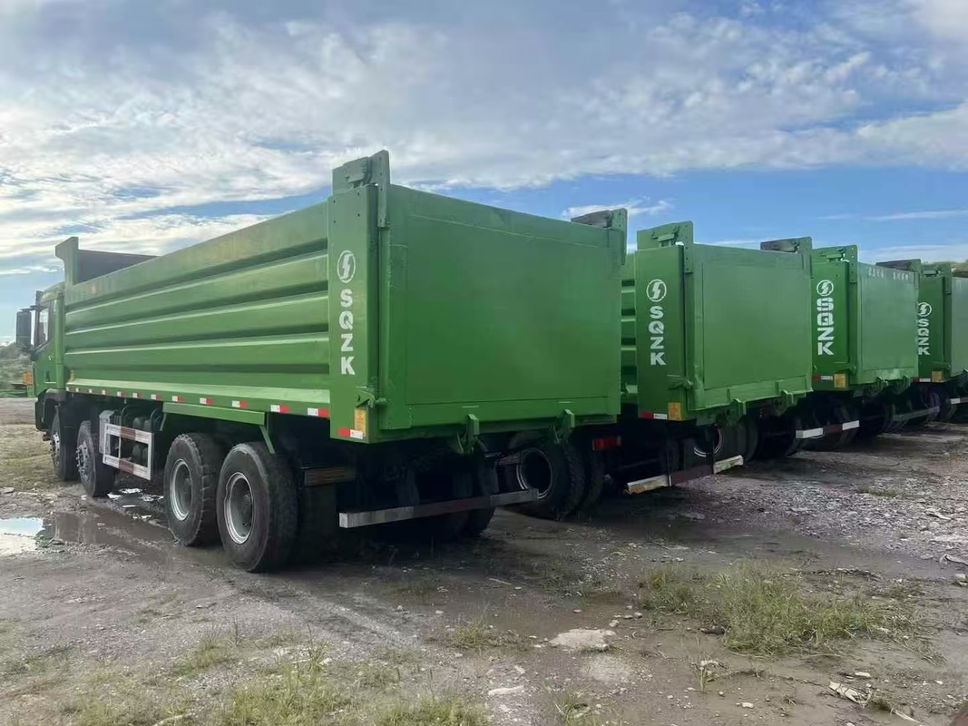 샤크만 사용 된 틱퍼 트럭 X3000 웨이차이 460hp 건설 재료 운송 2021 년 핸드 엑셀