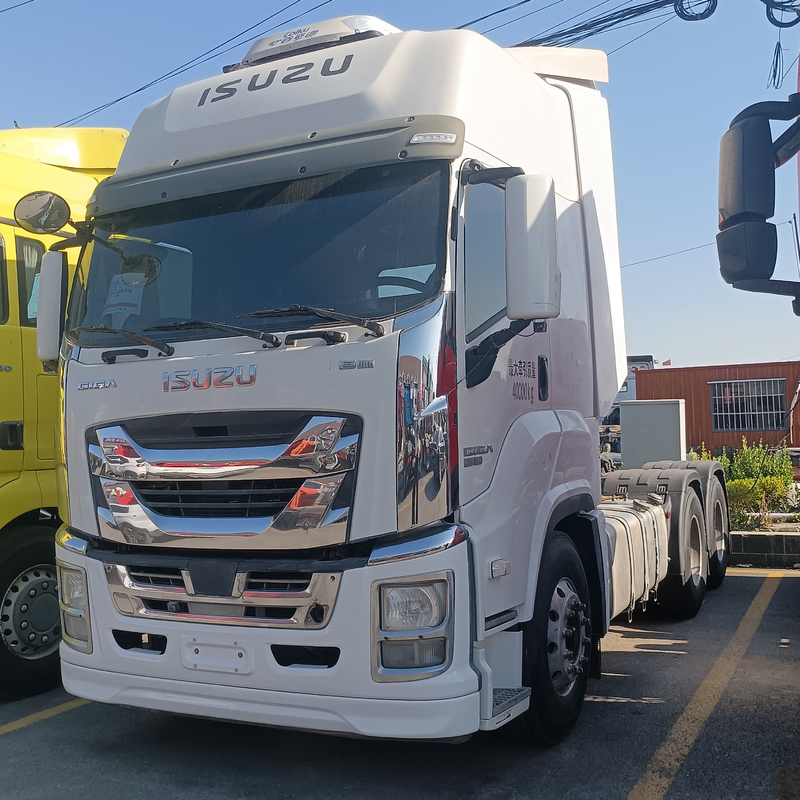 중고용 반트레일러 헤드 트랙터 트럭 이수즈 460hp 트레일러 트럭 6×4 드라이브 모델 2020년