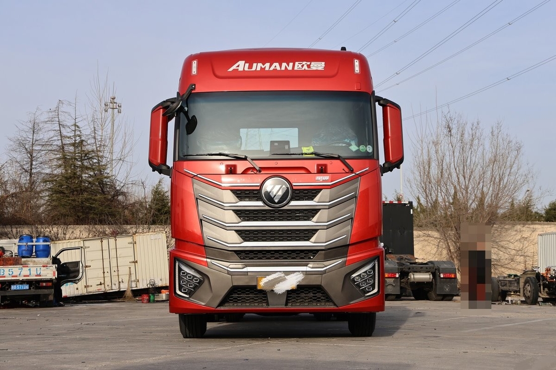 사용 된 포톤 오만 6X4 트랙터 트럭 헤드 GTL6 10 장거리 운송용 타이어 LNG 엔진 530hp