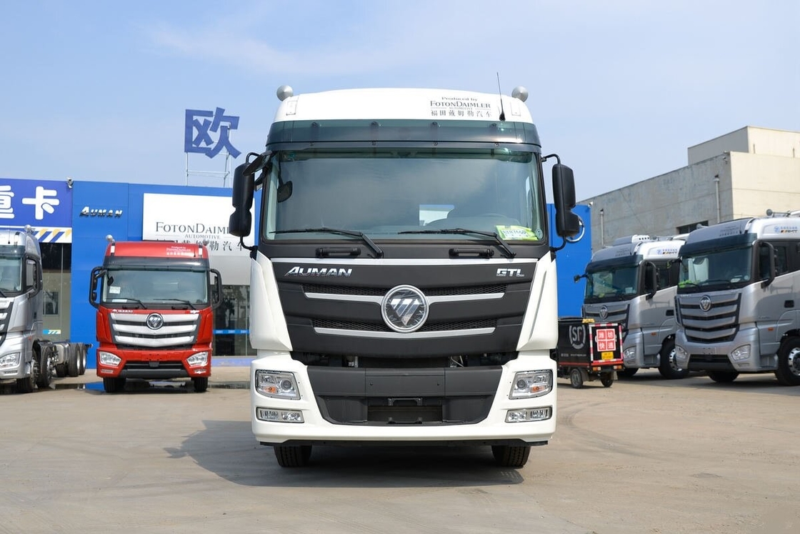 사용 된 ZF 변속기 트랙터 헤드 포톤 오만 460hp 커민스 엔진 교통 인프라 개선