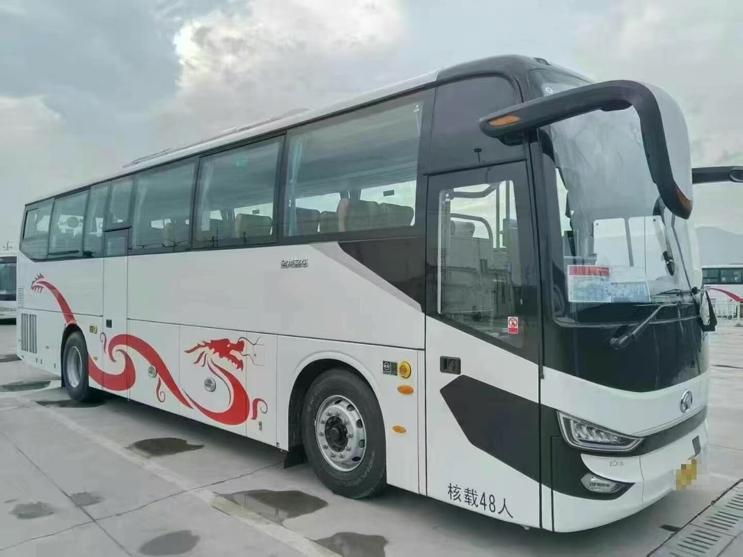 값싼 킹 롱 XMQ6112 중고용 버스 310HP 디젤 48석 6단 빠른 변속기 내구성 넓은