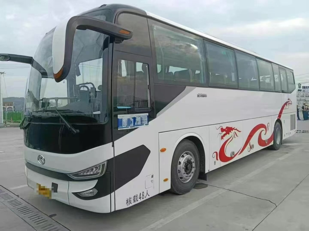 값싼 킹 롱 XMQ6112 중고용 버스 310HP 디젤 48석 6단 빠른 변속기 내구성 넓은