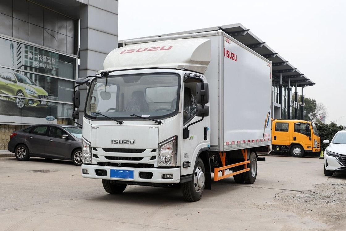 중고용 밴 화물 트럭 이수즈 EC5 4×2 운전 모드 127hp 수출용 값싼 화물 트럭