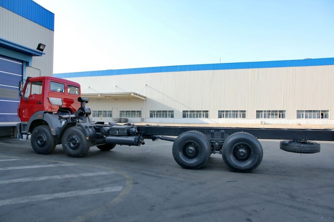 중고용 트럭 차시 판매 Beiben Ng80 8×4 드라이브 모드 336hp 저렴한 중고용 트럭 운송