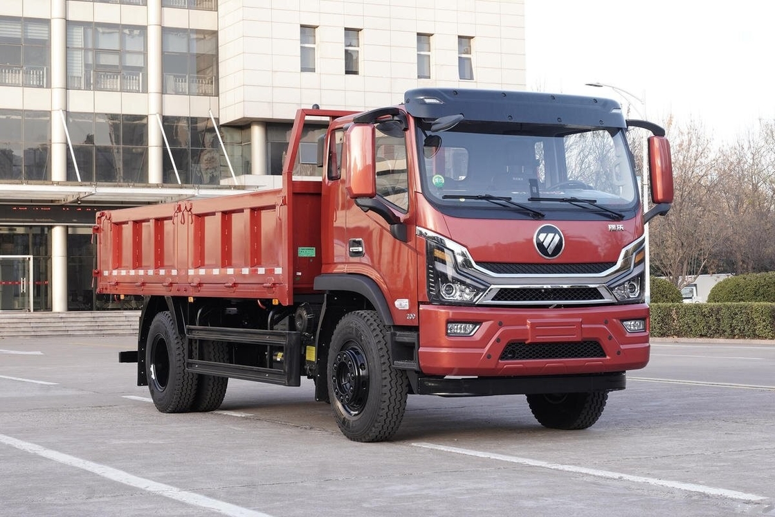최고 가격 중고 덤프 트럭 판매 Foton Es5 Pro 200hp 4*2 구동 방식 중고 건설 덤프 트럭