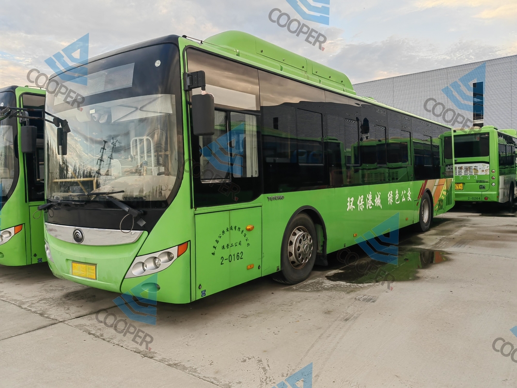 2020 중고 77/23 좌석 12미터 부드러운 모양 사용 된 유툰6120 CNG 버스 쌍문