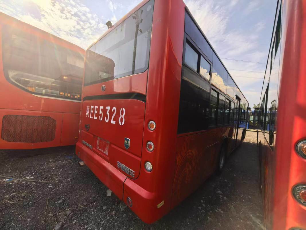 2019 중고 76/10-41 좌석 12m 매끄러운 모양 사용 ZK6108 시티 버스 쌍문