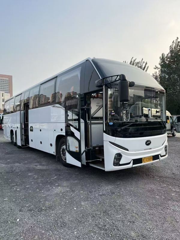 Second Hand Higer Bus 55 Seater Double Rear Axle Luxury Coach Commuter Used Bus